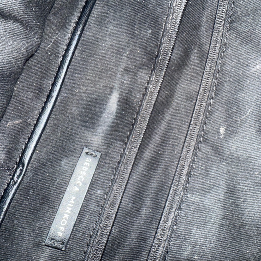 Rebecca Minkoff Black Structured Tote with Timeless Design - Picture 13 of 16